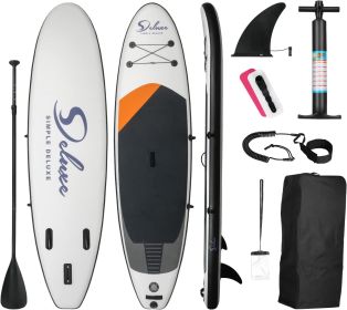 Inflatable Stand Up Paddle Board – Simple Deluxe Premium SUP for All Skill Levels, Paddle Boards for Youth & Adults