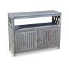 Eucalyptus Sideboard; Silver Gray