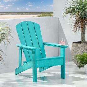 Anastasija Outdoor Faux Wood Adirondack Chair