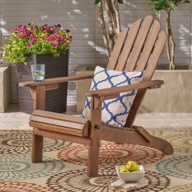 Hollywood outdoor foldable solid wood ADIRONDACK Dark Brown chair