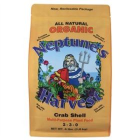 Neptune's Harvest Crab Shell Fertilizer - Orange Label - 4 Lb