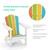 Kids' Adirondack Chair ; Outdoor Indoor Furniture Patio Lawn Small Lounge Chairs for Garden;  Porch;  Deck;  Backyard;  Fire Pit;  Pool Side; Beach;