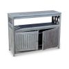 Eucalyptus Sideboard; Silver Gray