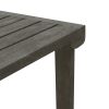 Renaissance Outdoor Patio Wood Side Table