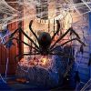 Halloween Giant Spider Decorations, 60 Inch Realistic Large Scary Skull Spider