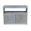 Eucalyptus Sideboard; Silver Gray