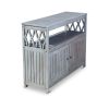 Eucalyptus Sideboard; Silver Gray