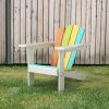 Kids' Adirondack Chair ; Outdoor Indoor Furniture Patio Lawn Small Lounge Chairs for Garden;  Porch;  Deck;  Backyard;  Fire Pit;  Pool Side; Beach;