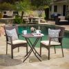 Finnish Outdoor Wicker Bistro Set