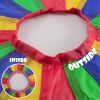 20 Foot Parachute Kids Game Classroom Active Play Teamwork Development Exercise