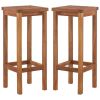 7 Piece Patio Bar Set Solid Wood Acacia