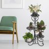 Garden Multi Tier Metal Plant Stand Flower Pot Rack Display Stand Shelf Home