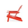 Cartagena Outdoor Acacia Wood Adirondack RED Chair