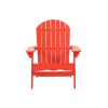 Cartagena Outdoor Acacia Wood Adirondack RED Chair