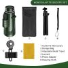 Outdoor 40x Magnification Monocular Waterproof Telescope Green