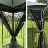 13x10 Outdoor Patio Gazebo Canopy Tent With Ventilated Double Roof And Mosquito net(Detachable Mesh Screen On All Sides); Suitable for Lawn; Garden; B