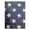 3x5 FT 210D Polyester American Flag; Embroidered Stars; Sewn Stripes; Brass Grommets US Flag Outdoor USA Flags