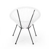 Sale Furniture Alexis Outdoor Woven Chair White+Black (Set of 2)