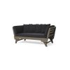 Black Acacia soil Convertible Outdoor Sofa Daybed