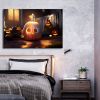 Drop-Shipping Framed Canvas Wall Art Decor Painting For Halloween, Jack-o-lanterns Painting For Halloween Gift, Decoration For Halloween Living Room