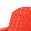 Cartagena Outdoor Acacia Wood Adirondack RED Chair