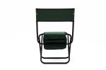 2-piece Folding Outdoor Chair with Storage Bag; Portable Chair for indoor; Outdoor Camping; Picnics and Fishing; Green