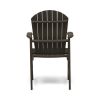 Easter Outdoor Weather Resistant Acacia Wood Adirondack Grey Dining Chairs (Set of 2)