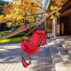 Hardwood With Cup Holder Wooden Stick Perforated 100kg Seaside Courtyard Hanging Chair