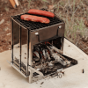 Wood Burning Camp Stove Stainless Steel Folding Camp Stove