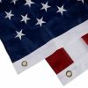 American Flag 10x15 ft 8x12 ft 6x10 ft 5x8 ft 4x6 ft 3x5 ft  2x3 ft Outdoor Heavy Duty Embroidered Stars USA Flag Sewn Stripes Fade Resistance Brass G