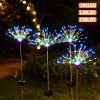 2Pack 150LED Garden Firework Lights 50 Copper Wires String Landscape Lamp