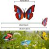 30pcs/50pcs Butterfly Decoration Stakes; Waterproof Garden Butterfly Ornaments For Indoor/Outdoor Christmas Yard Decor